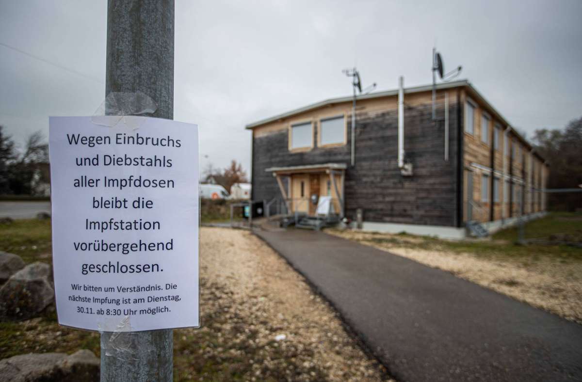 Die Impfstation bleibt nach dem Diebstahl vorübergehend geschlossen. (Symbolbild) Foto: 7aktuell.de/Simon Adomat/7aktuell.de | Simon Adomat
