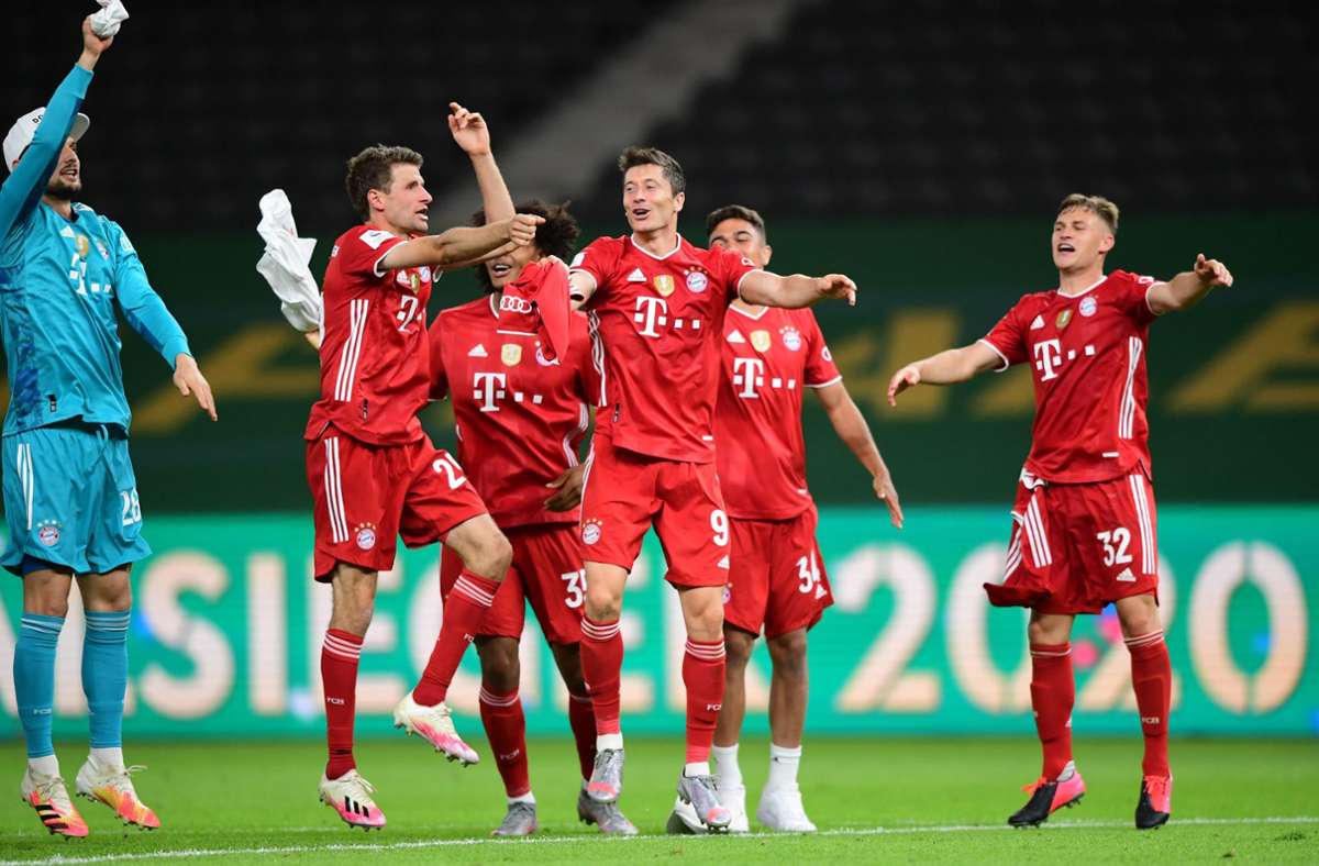 DFBPokal FC Bayern holt das Double Leverkusen wieder mal Zweiter