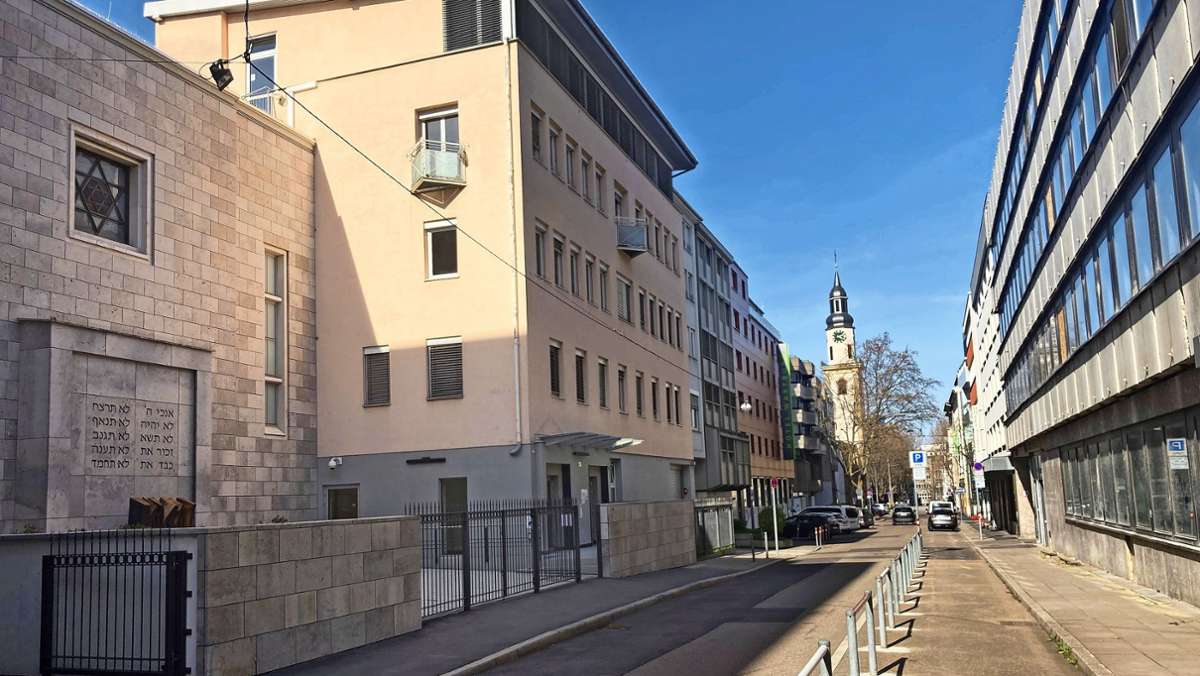 Jüdische Gemeinde Stuttgart: Der Synagogenvorplatz nimmt Konturen an