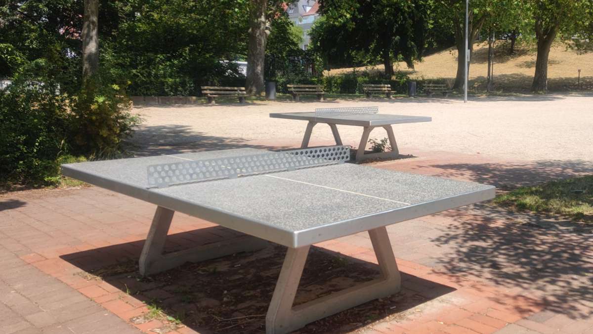 Ping-Pong-Platten: Sechs Tischtennis-Spots im Kreis Esslingen