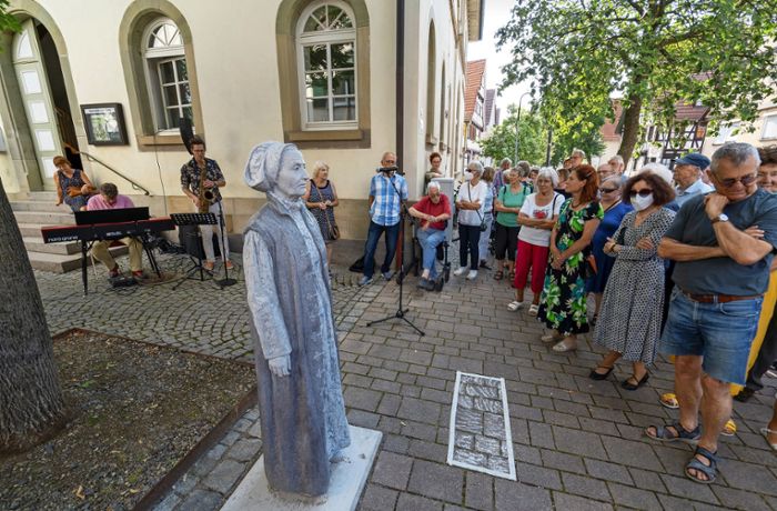Einweihung in Eltingen: Katharina Kepler bekommt  ein Denkmal