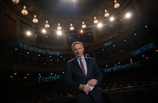 FDP-Chef Christian Lindner übt Kritik an der Bundesregierung. Foto: dpa/Sebastian Gollnow