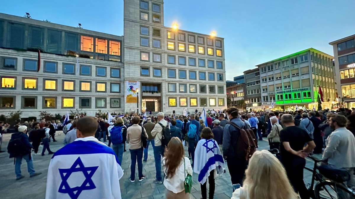 Solidarität in Stuttgart: Rückhalt für die jüdische Gemeinde