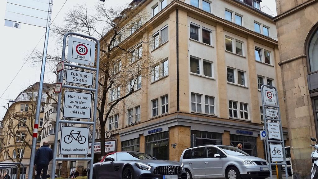 Tübinger Straße: Kaum Chancen für eine Begegnungszone