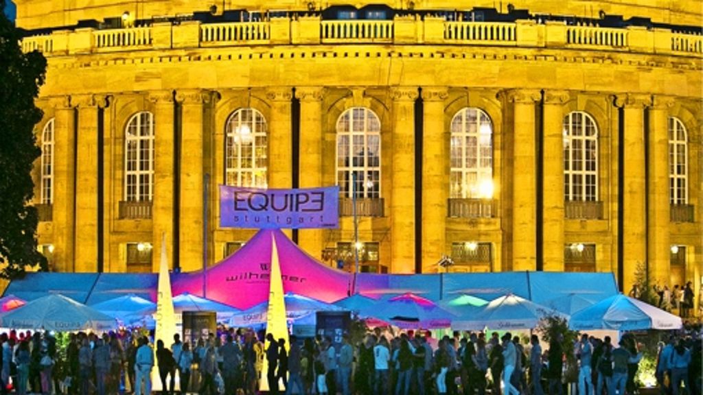Beginn des Stuttgarter Sommerfests: Flanieren und Schlemmen sind angesagt