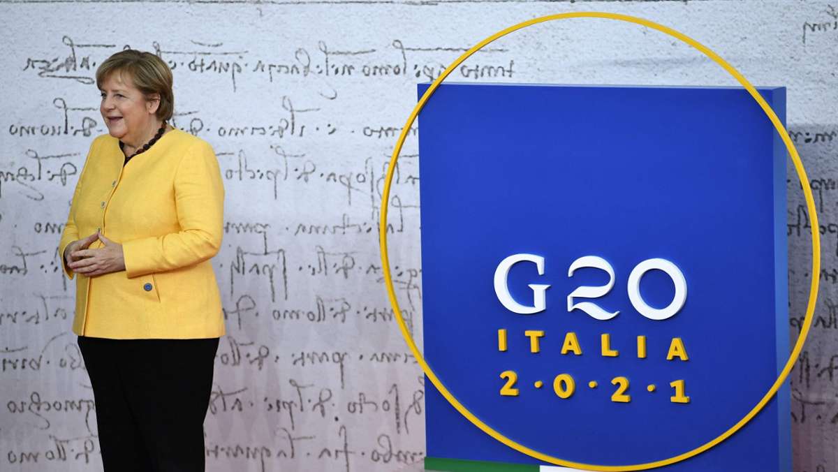 Beratungen über Corona: Merkels letzter G20-Gipfel hat begonnen