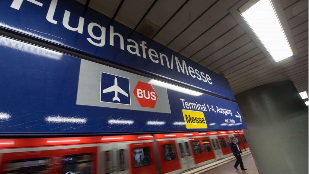Flughafen Stuttgart: Frühe Flüge künftig mit der S-Bahn erreichbar