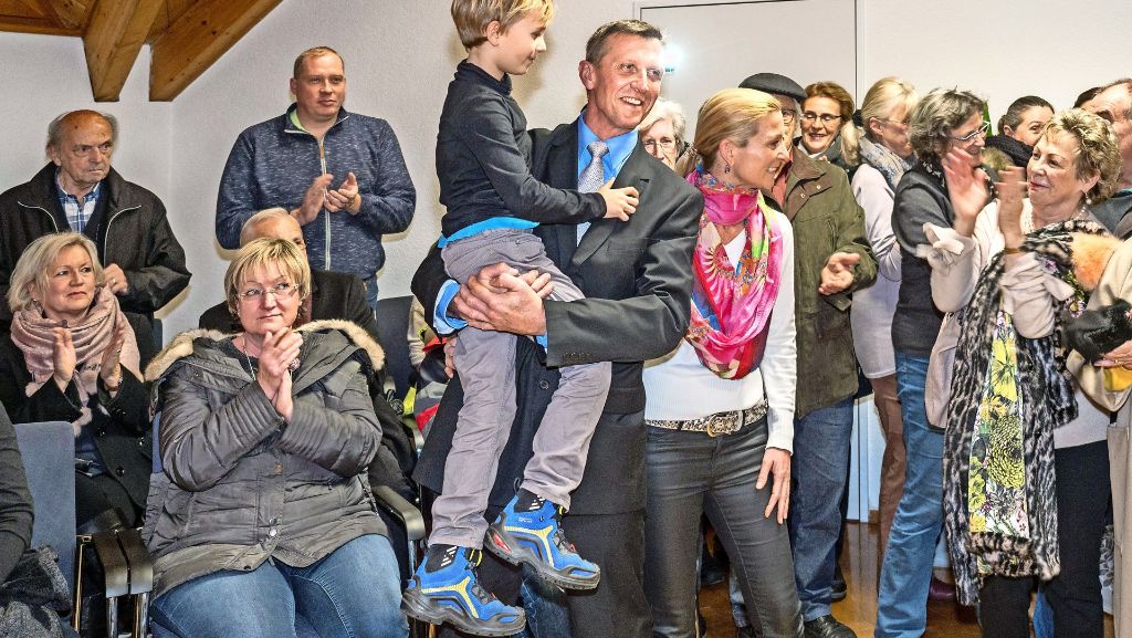 Wahl in Nufringen: Polizeikommissar wird Bürgermeister
