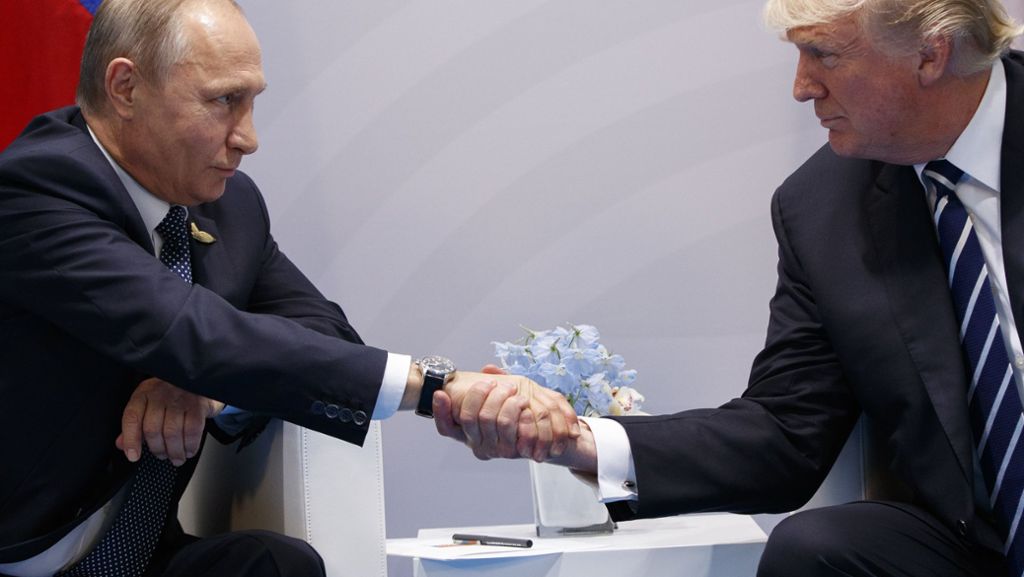 G20-Gipfel in Hamburg: Trump erntet Spott nach Treffen mit Putin
