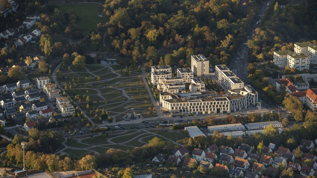 Luftbilder vom Kessel: Erkennen Sie Stuttgart von oben?