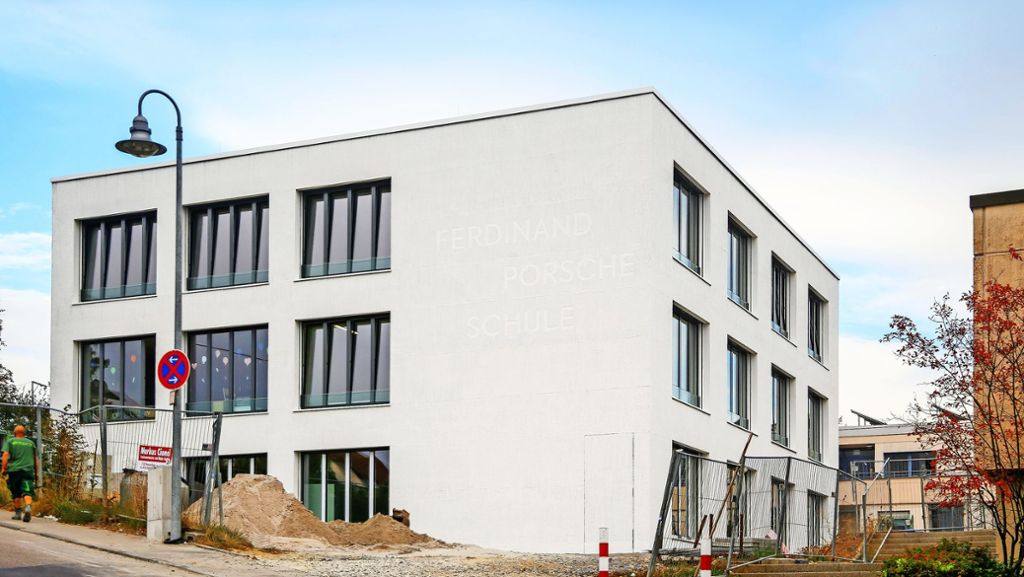 Porsche-Gemeinschaftsschule Weissach: Die neue Mensa ist fertig