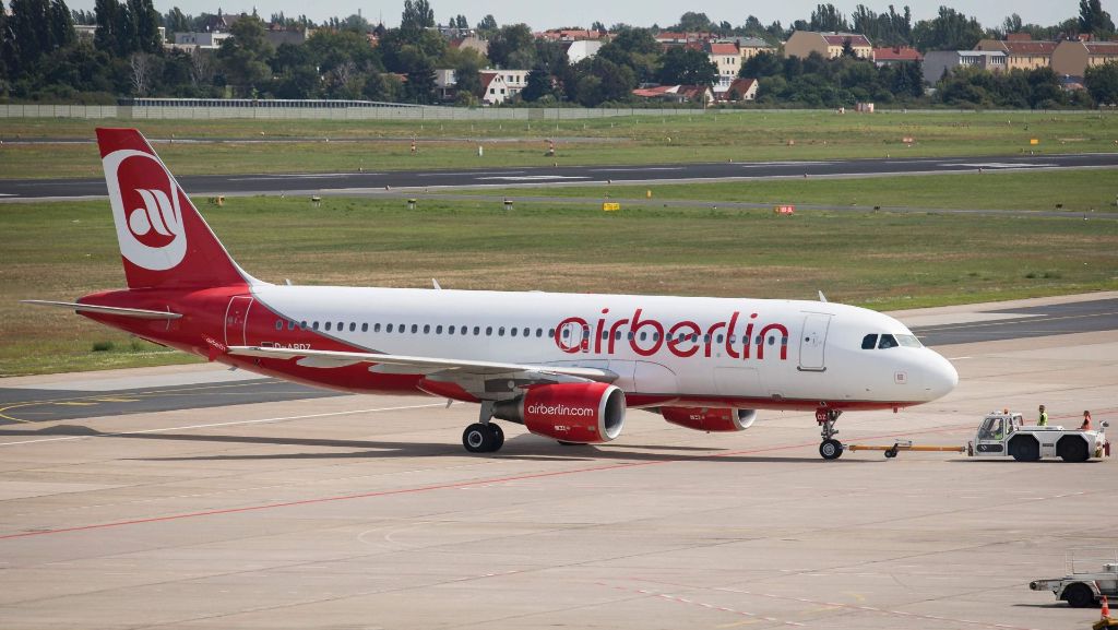 Air Berlin: Passagierzahl sinkt weiter