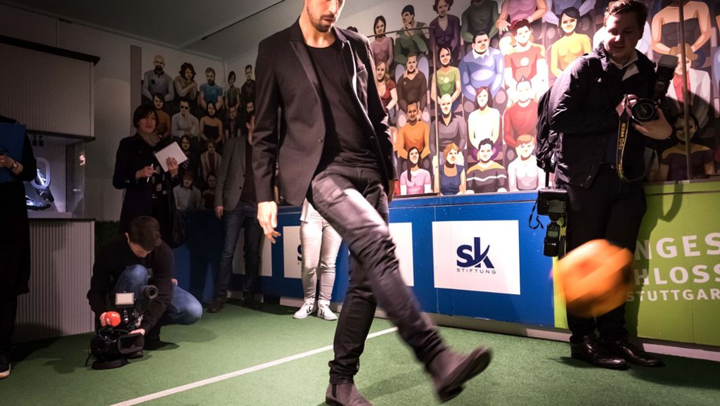 Fußball-Weltmeister in Stuttgart: Superschwabe Khedira bei den Superschwaben
