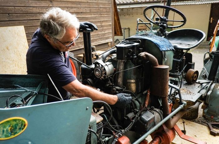Stuttgarter fährt nach Sardinien: Mit dem Oldtimer-Traktor durch Bella Italia