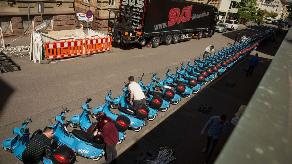 E-Mobilität in Stuttgart: Stadtwerke wollen mit Rollern Gas geben