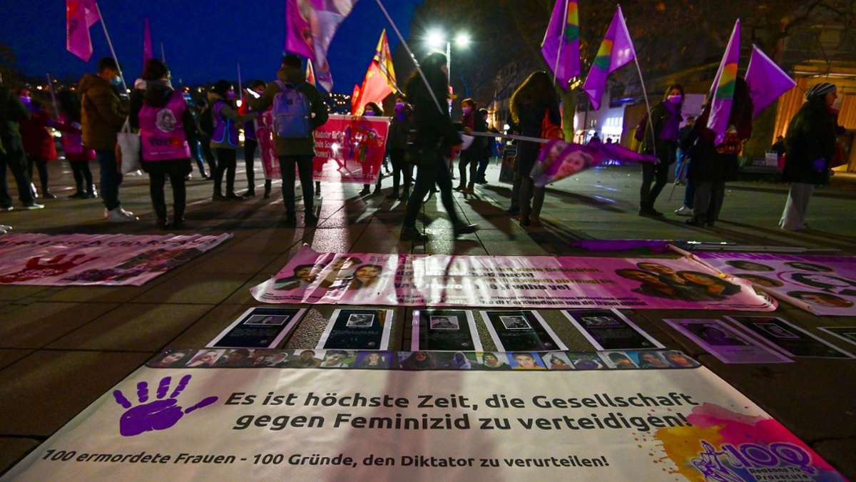  Wohl selten war ein solcher Aktionstag angebrachter als diesmal. Von „30 Prozent mehr Fällen als vor einem Jahr“ sprachen Rednerinnen am Mittwochabend auf dem Stuttgarter Schlossplatz. Dorthin hatte das Frauenbündnis Stuttgart zur lokalen Kundgebung aufgerufen. 