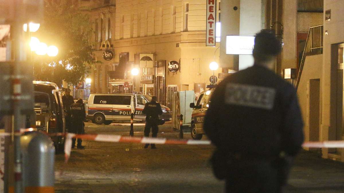 Wien: Vier Tote bei Terror-Anschlag - Razzien im Umfeld des Täters