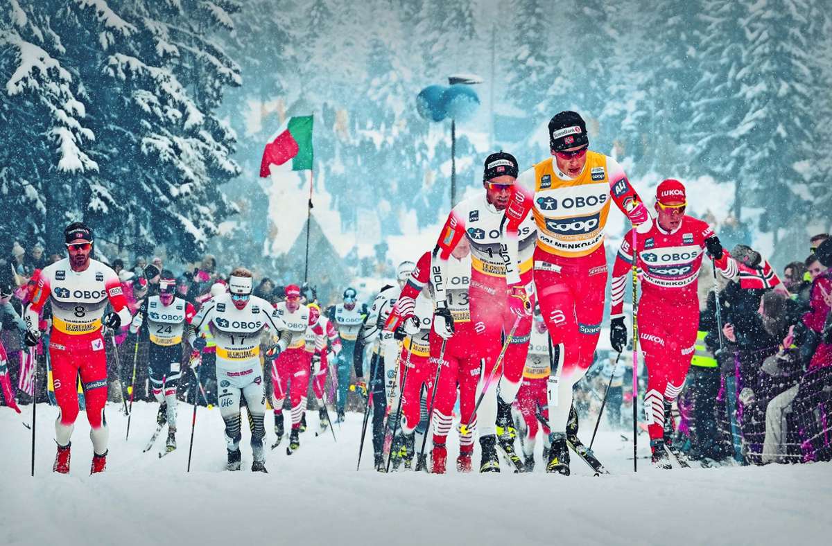 Das Härteste kommt  zum Schluss: Das 50-km-Rennen beschließt die Nordische Ski-WM. Foto: imago/Arvid Müller