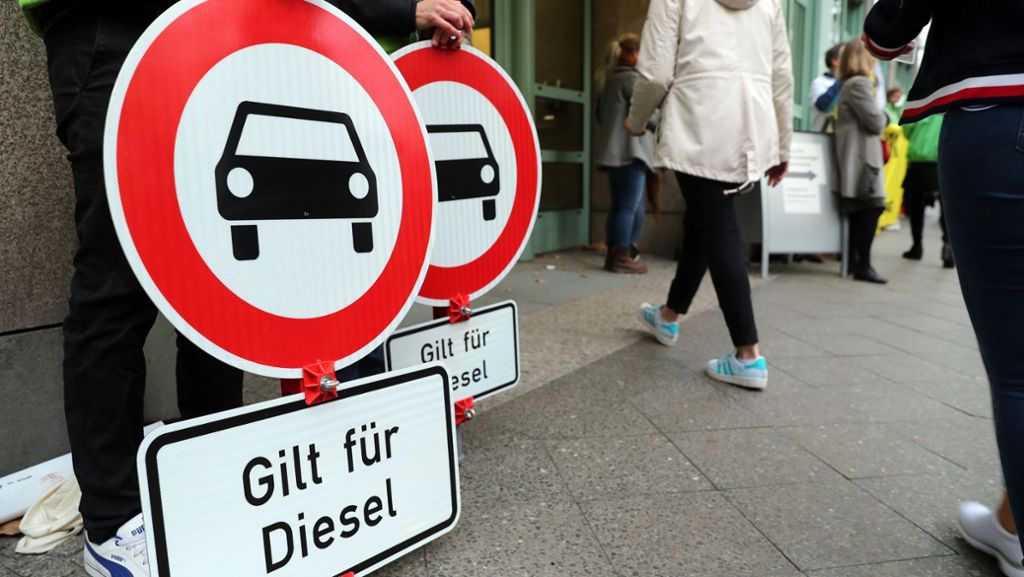 Ab Montag wird es ernst: Diesel-Verbote in Stuttgart greifen auch für Anwohner
