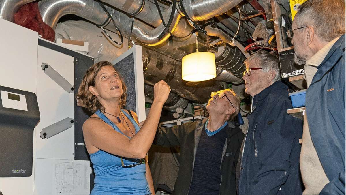 Energiesparhaus in Renningen: Die Wärme bleibt im Haus