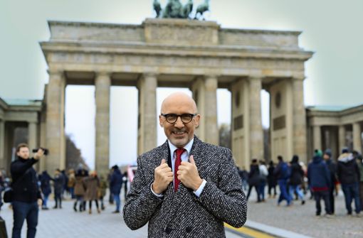Der  Moderator Stephan Pregizer, der als stolzer Schwabe in Berlin lebt, erlitt nach einer verschleppten Erkältung einen Herzinfarkt. Foto: Rausch