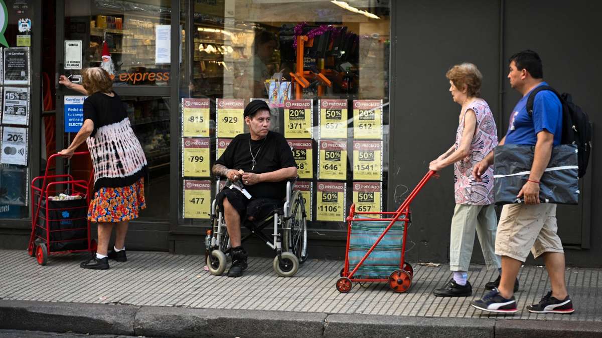 Teuerung: Inflationsrate in Argentinien steigt auf über 270 Prozent