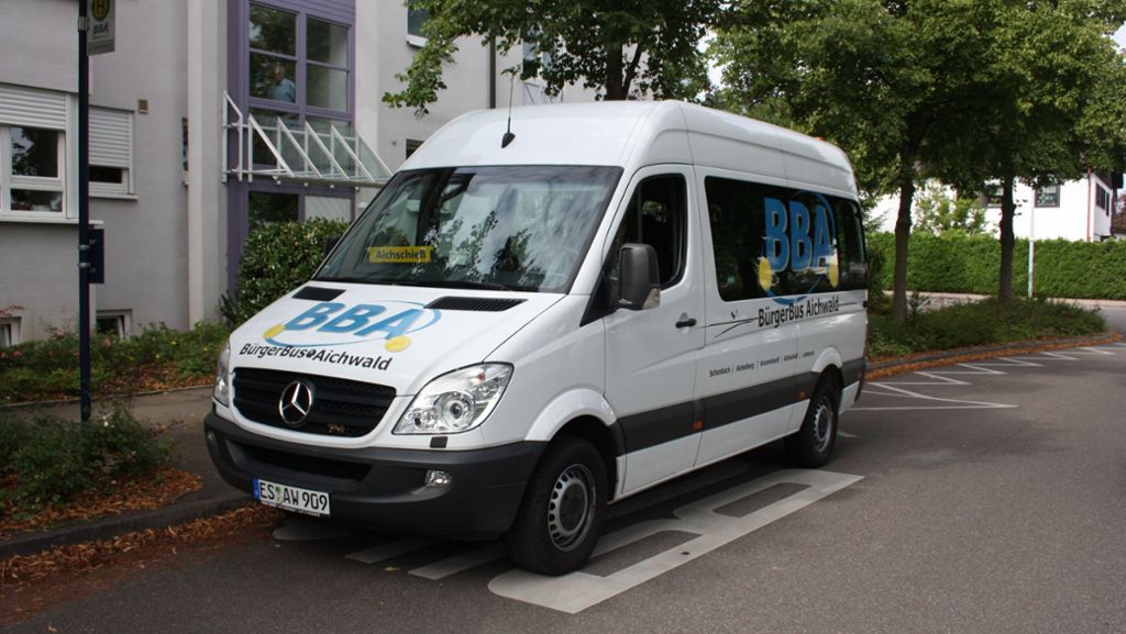 Nahverkehr in Esslingen: Wäldenbronn beantragt einen  Bürgerbus