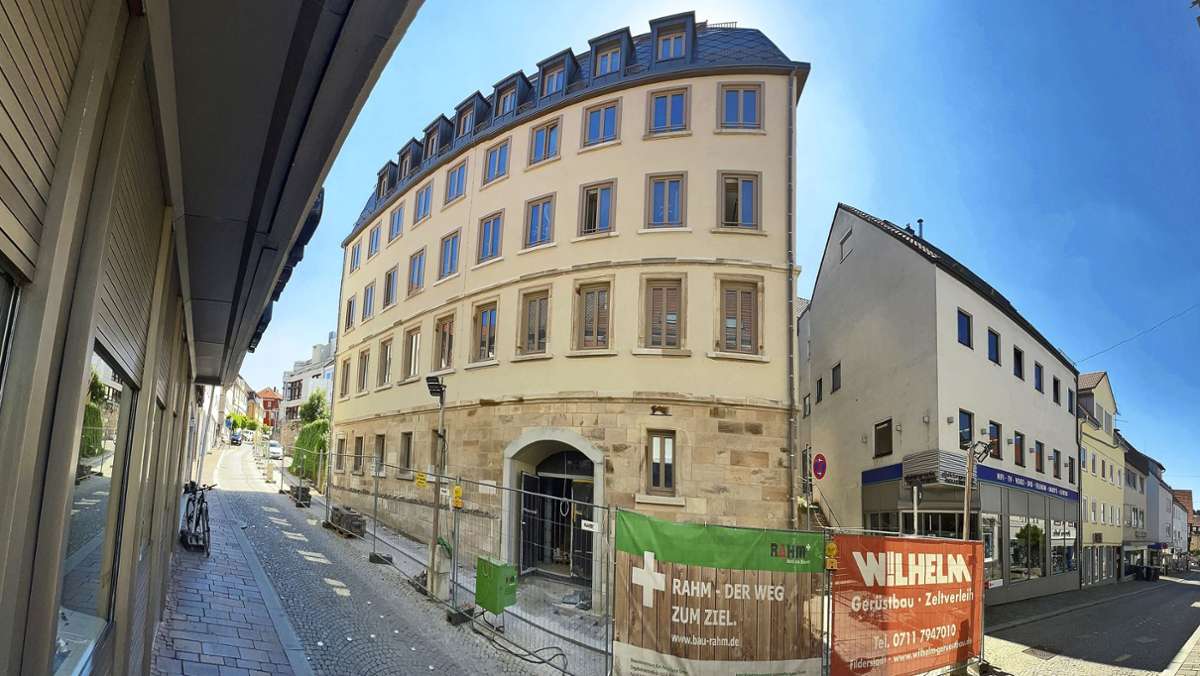 Kultur in Nürtingen: Das Hölderlinhaus steht vor der Fertigstellung