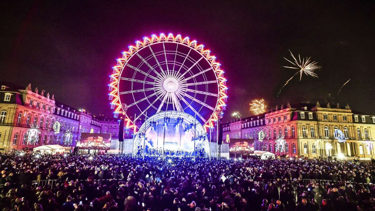 Veranstaltung auf dem Schlossplatz: Stuttgart bleibt bei Feuerwerksverbot zu Silvester