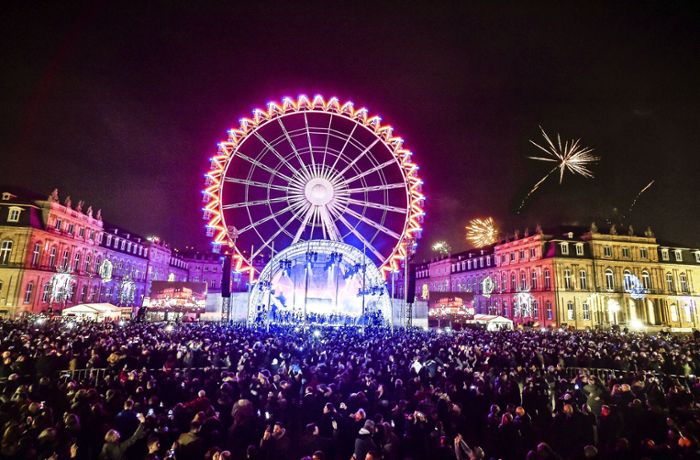 Veranstaltung auf dem Schlossplatz: Stuttgart bleibt bei Feuerwerksverbot zu Silvester