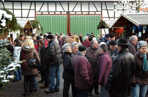 Das Weihnachtsdorf in Nicht-Corona-Zeiten: Ein beliebtes Fest für Jung und Alt. Foto: Archiv/Thomas Bischof