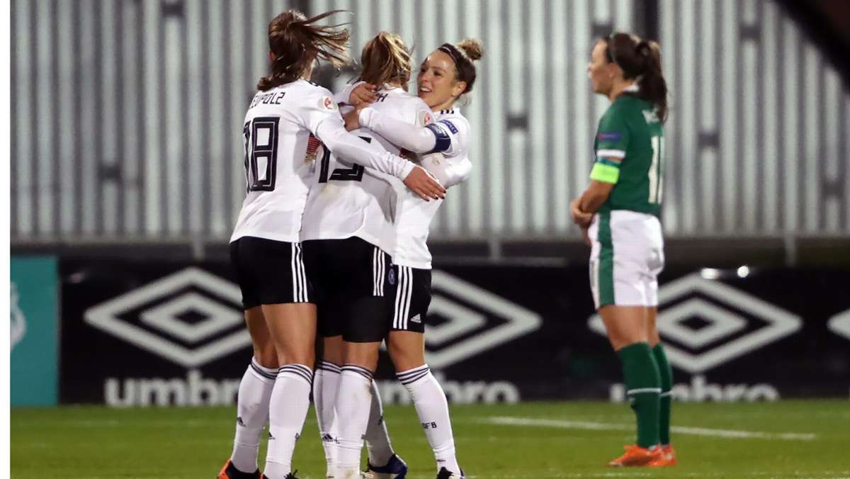 Deutschland gegen Irland: Nur Gegentor trübt EM-Qualifikation der DFB-Frauen
