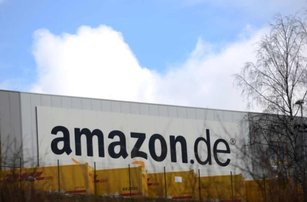 Das Logistikcenter des Internet-Versandhändlers Amazon in Bad Hersfeld (Hessen). Foto: dpa