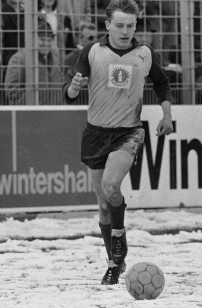 Noch ein Ex-Blauer: Christian Streich, Erfolgstrainer beim Bundesligisten SC Freiburg, war von 1985 bis 1987 für die Stuttgarter Kickers am Ball.