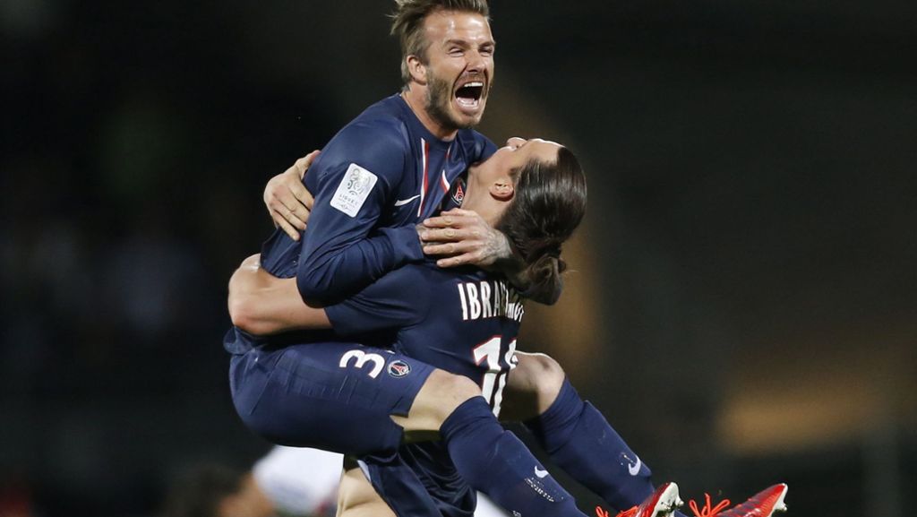 Vor Schweden gegen England bei der WM 2018: Zlatan Ibrahimovic bietet David Beckham verrückte Wette an