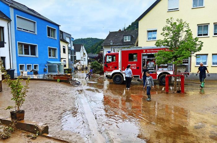 Hochwasser im  Westen: Unvergesslicher Einsatz für Helfer aus Rems-Murr