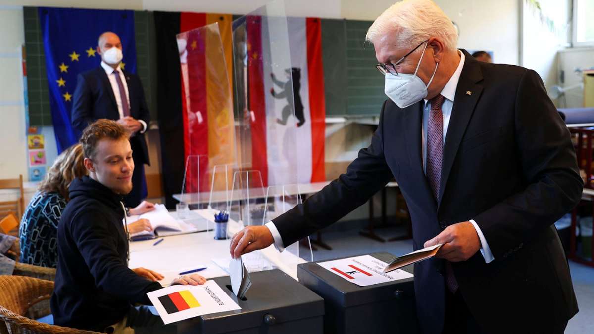 Bundestagswahl 2021: Erste prominente Politiker geben ihre Stimme ab