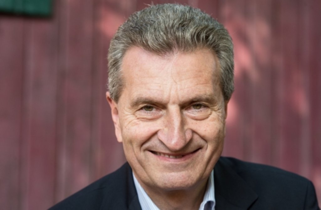 Günther Oettinger ist für manche schräge Aussage bekannt. Nun hat er in Sachen Frauke Petry noch eins draufgesetzt. (Archivfoto) Foto: dpa