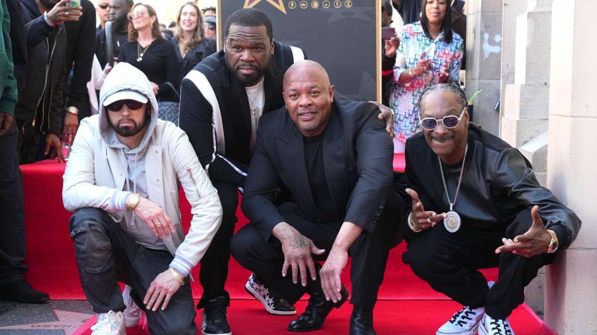 Auszeichnung: US-Rapper Dr. Dre mit Stern auf Walk of Fame verewigt