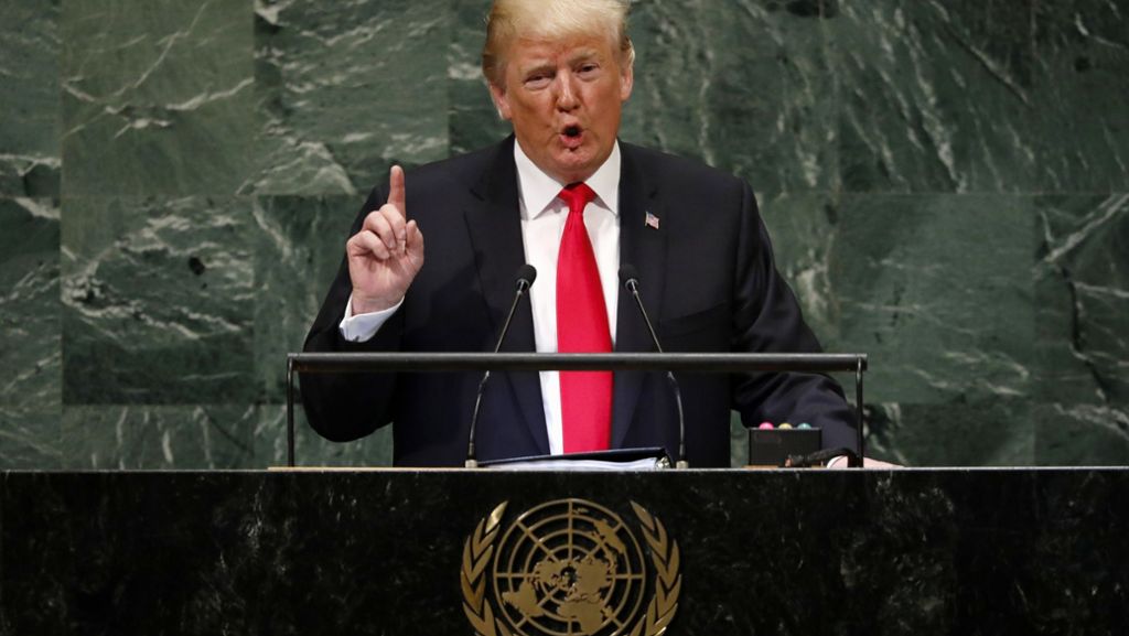 UN-Vollversammlung: Trump ruft zur weltweiten Isolation der iranischen Regierung auf