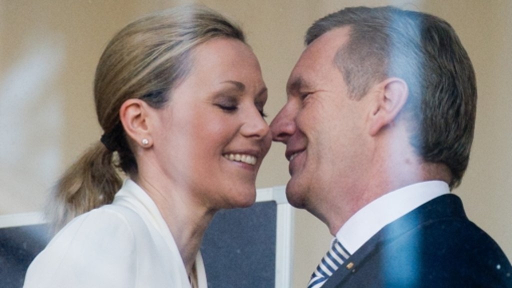 Szenen einer Ehe: Ex-Bundespräsident Wulff und Ehefrau Bettina sind wieder ein Paar