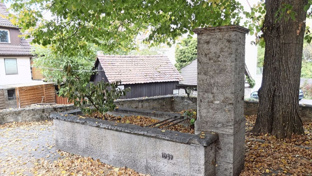 900 Jahre Stuttgart-Hofen: Brunnen soll zum Ortsjubiläum sprudeln