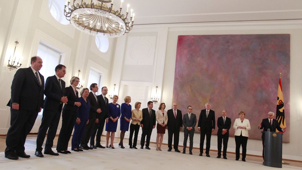Auftakt ohne Maas: Neues Bundeskabinett kommt erstmals zusammen