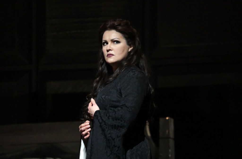 Anna Netrebko als Lady Macbeth.