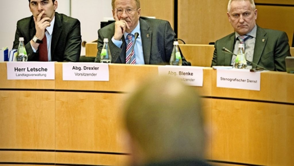 Untersuchungsausschuss des Landtags: Aufregung unter Aufklärern