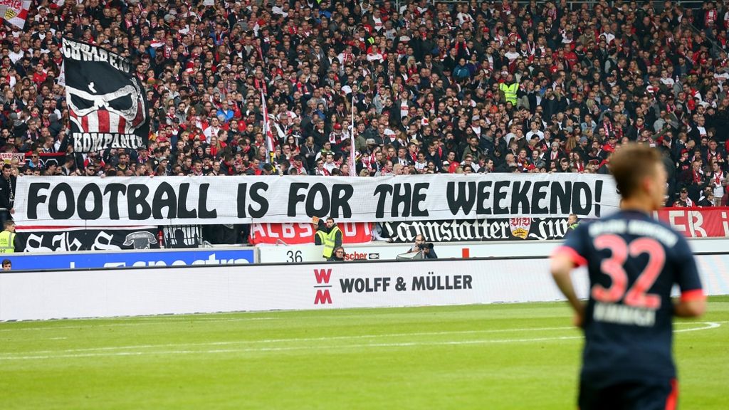 VfB Stuttgart: Fans zeigen Choreografie und Protest-Banner