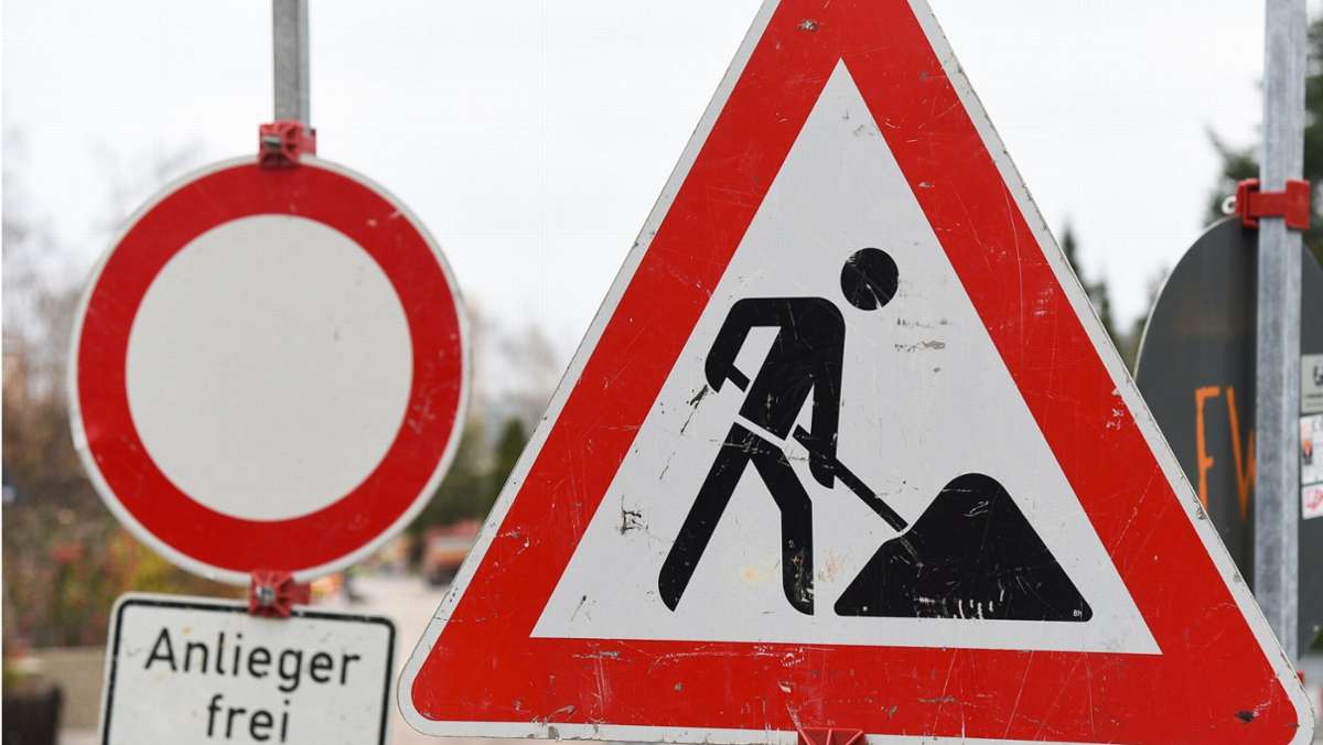 Bauarbeiten an der A81-Brücke: Straße nach Dagersheim über Nacht gesperrt