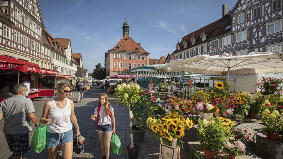 Ideen für Wochenmarkt in Schorndorf: Der Markt ist schon lange kein Selbstläufer mehr