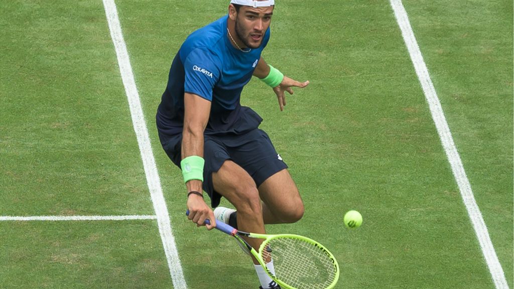 Sportsfreund des Tages: Matteo Berrettini wechselt vom Wimbledon-Rasen auf den Laufsteg