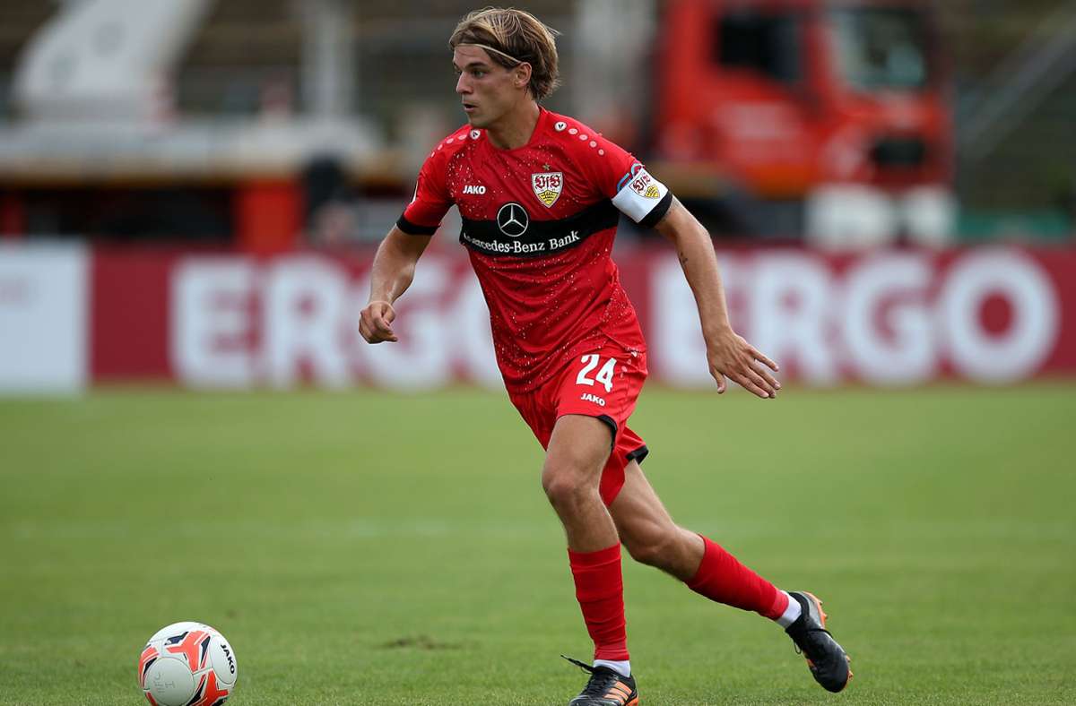 Borna Sosa hat noch einen langen Vertrag beim VfB Stuttgart.